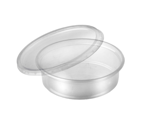 Disposables - Plastic - Sausbakjes 50ml met deksels x 1000