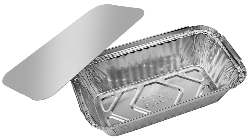 Alu. Bakje+Deksel Combi box 700cc 202x113x55 (651B/R87) 100st 481524