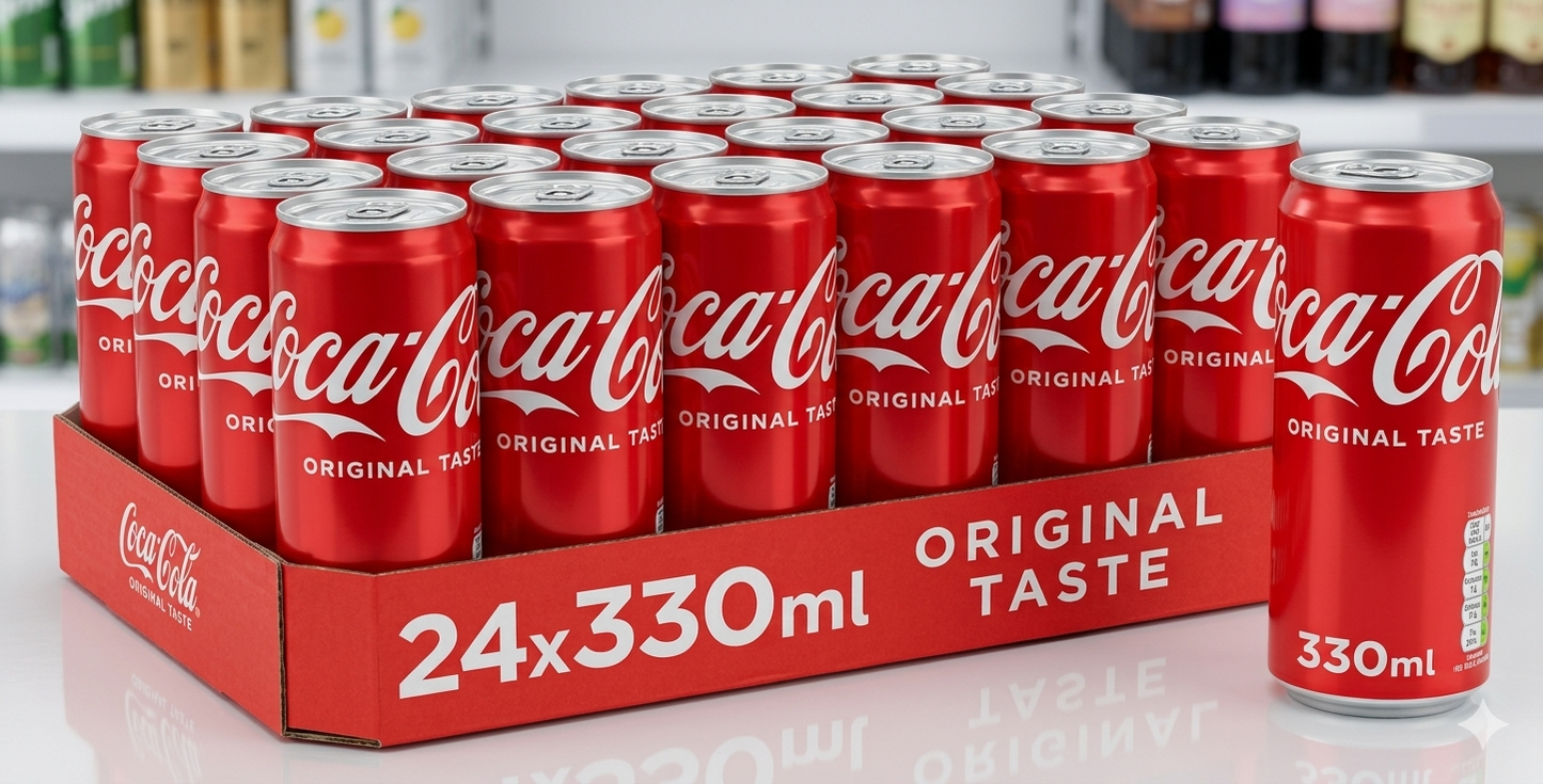 Dranken - Frisdrank - Coca Cola NL 24x330ml (€ 14,99 + € 3,60 statiegeld)