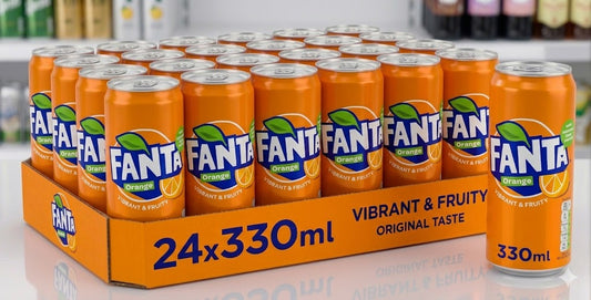 Dranken - Frisdrank - Fanta NL 24x330ml (€ 14,99 + € 3,60 statiegeld)