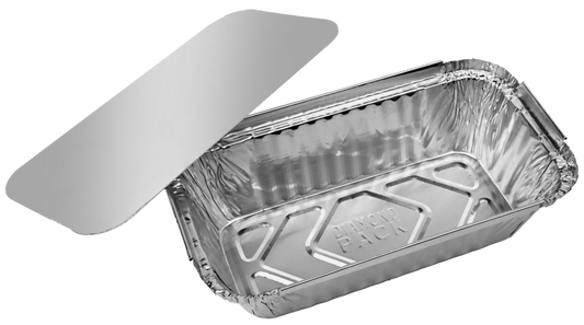 Alu. Bakje+Deksel Combi box 700cc 202x113x55 (651B/R87) 100st 481524