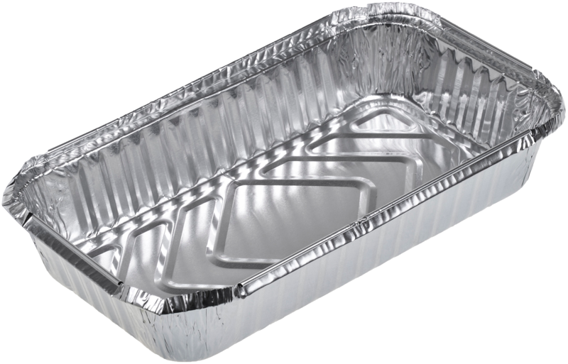 Disposables - Aluminium - 850ml 845B (R850L) Aluminiumbakjes + deksels x 100