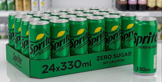 Dranken - Frisdrank - Sprite Zero Sugar NL 24x330ml (€ 14,99 + 3,60 statiegeld)