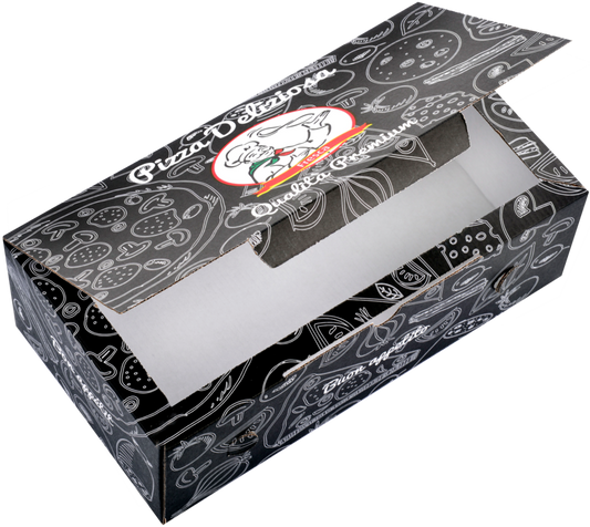 Disposables - D.P. Calzonebox Deliziosa 30x16x10cm kraft 100 stuks 201019