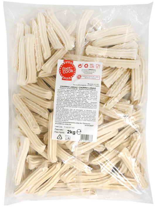 DV - Frituur - Churros Straight Ibercook 10-12cm 2 x 2kg
