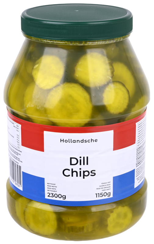 DKW - Hollansche Dill Chips pot 2300gr (per 2) 488203