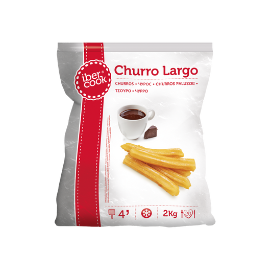 Ibercook Churros Straight 10-12cm 2 x 2kg
