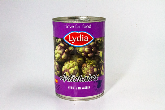 DKW - Lydia Artisjokkenharten in Spaans water 425ml blik 0300
