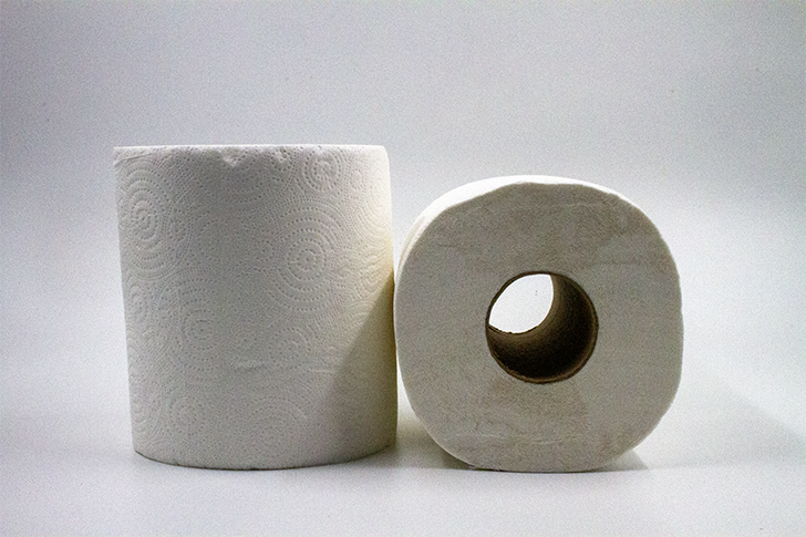 KW - Schoonmaak - Poetsrollen / Torkrollen 2-laags, 18cm x 6