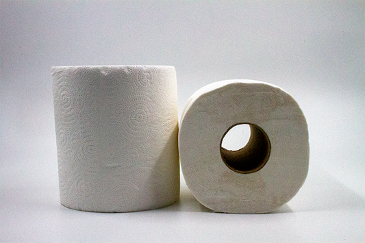 Disposables - poetsrollen / torkrollen 18cm, 2-laags, 6 rollen &nbsp;ACTIE!!!