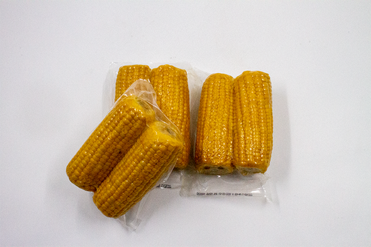 Koelvers - Suiker Maïskolven 15cm, zoet,  gevacumeerd ( Doos 24 stuks)