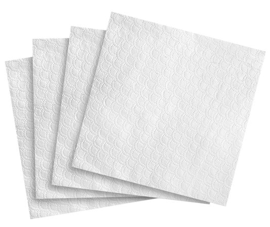 Disposables - Servetten wit 9 pakken